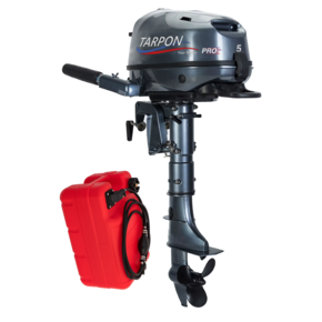 Лодочный мотор Tarpon F5S PRO + бак 12 литров
