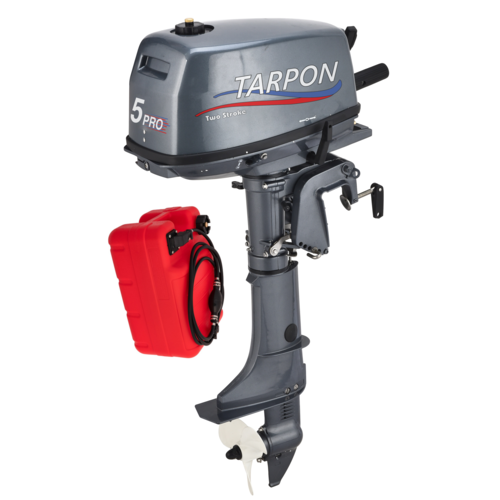 Лодочный мотор Tarpon Т 5S PRO + бак 12 литров