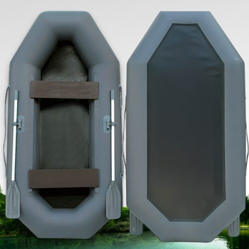 Лодка ПВХ BarrakuDA BR-2400 (серый)