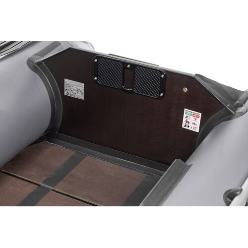 Лодка ПВХ BarrakuDA BR-2700P (серый)