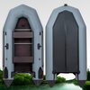 Лодка ПВХ BarrakuDA BR-2900 Киль (серый)