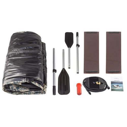 Лодка ПВХ GLADIATOR E420S (цифровой камуфляж)