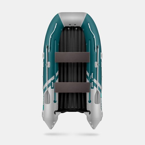 Лодка ПВХ GLADIATOR E420S (морской зеленый/белый)