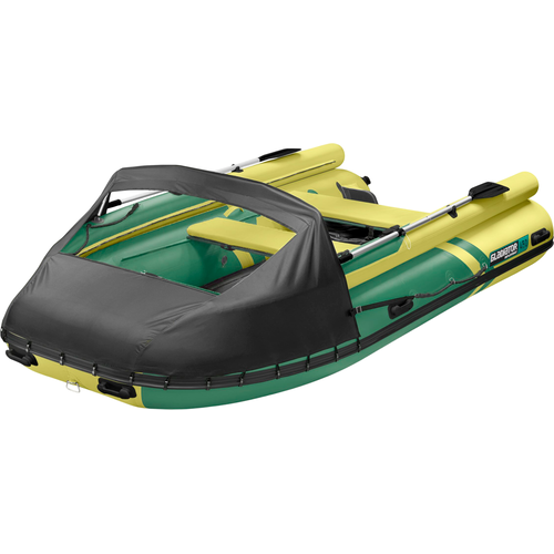 Лодка ПВХ GLADIATOR E450X (зеленый/оливковый)