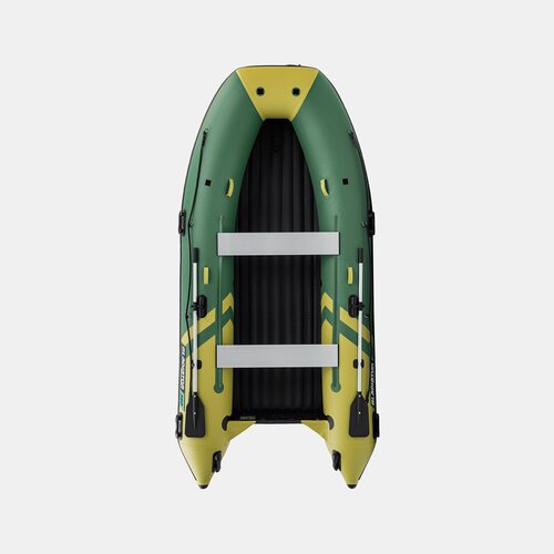Лодка ПВХ GLADIATOR E380PRO (зелено-оливковый)
