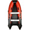 Лодка ПВХ GLADIATOR E420PRO нднд (красный/черный)