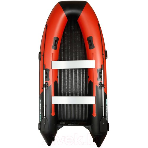 Лодка ПВХ GLADIATOR E420PRO нднд (красный/черный)