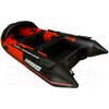 Лодка ПВХ GLADIATOR E420PRO нднд (красный/черный)