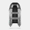 Лодка ПВХ GLADIATOR E380X (светло-темно-серый)