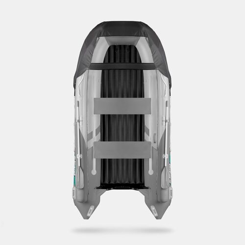 Лодка ПВХ GLADIATOR E380X (светло-темно-серый)