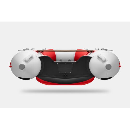 Лодка ПВХ GLADIATOR E350S (красный/белый)