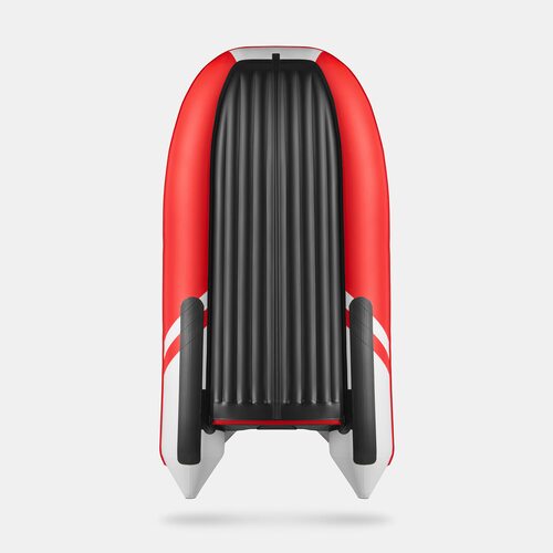 Лодка ПВХ GLADIATOR E350S (красный/белый)
