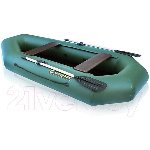 Лодка ПВХ Leader Boats Компакт-260 / 0082200 (зеленый)