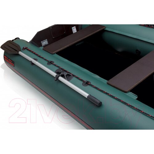 Лодка ПВХ Leader Boats Тайга-320-М / 3212021 (зеленый)