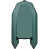 Лодка ПВХ Leader Boats Тайга-270-М / 2702021 (зеленый)