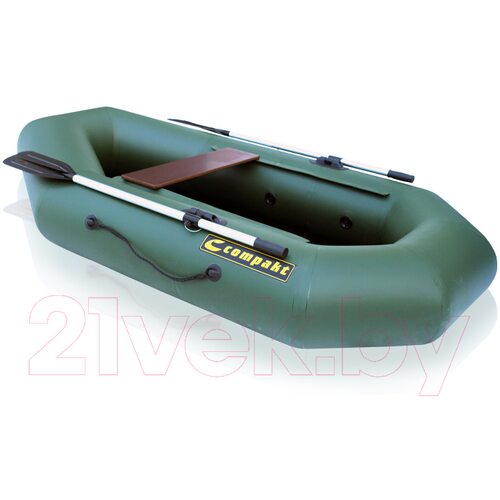 Лодка ПВХ Leader Boats Компакт-220 / 3922022 (зеленый)