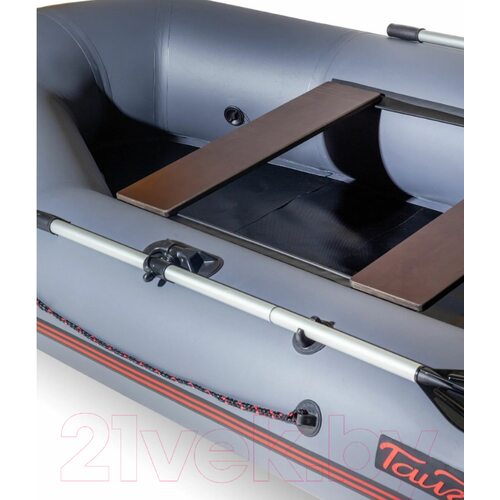 Лодка ПВХ Leader Boats Тайга-320-М / 3212021 (серый)
