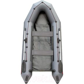 Лодка ПВХ Leader Boats Тайга-320-М / 3212021 (серый)