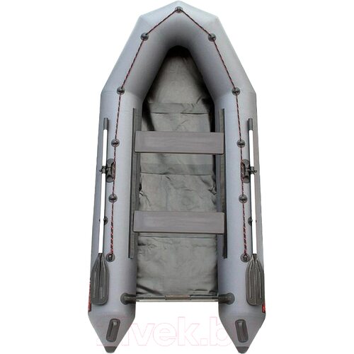 Лодка ПВХ Leader Boats Тайга-320-М / 3212021 (серый)