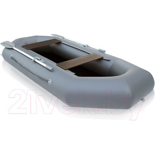 Лодка ПВХ Leader Boats Компакт-240 / 4022022 (серый)