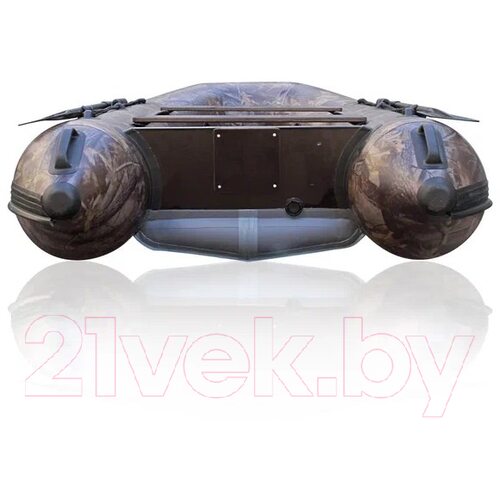 Лодка ПВХ Leader Boats Моторная килевая Тайга НД-270 / 4382022 (камуфляж)