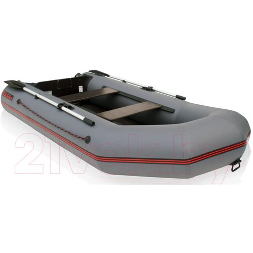 Лодка ПВХ Leader Boats Тайга-290Р / 0062245 (серый)