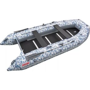 Лодка ПВХ Roger Boat Hunter keel 3500 (малокилевая, битое стекло/серый комби) Лодка ПВХ Roger Boat Hunter keel 3500 (малокилевая, битое стекло/серый комби)