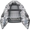Лодка ПВХ Roger Boat Trofey 2900 (без киля, серый камуфляж/графит комби)