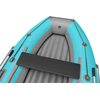 Лодка ПВХ Roger Boat Trofey 3100 (без киля, бирюзовый/серый комби)