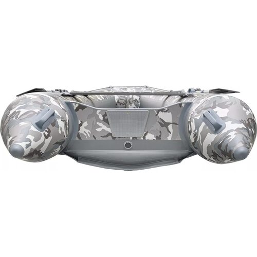Лодка ПВХ Roger Boat Zefir 3100 LT (малокилевой, серый камуфляж/графит комби)