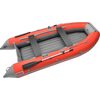 Лодка ПВХ Roger Boat Zefir 3500 LT (малокилевой, красный/серый комби)