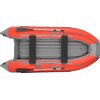 Лодка ПВХ Roger Boat Zefir 3500 LT (малокилевой, красный/серый комби)