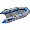 Лодка ПВХ Roger Boat Zefir 3700 (большой киль, серый/синий комби)