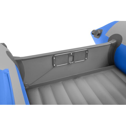 Лодка ПВХ Roger Boat Zefir 3700 (большой киль, серый/синий комби)