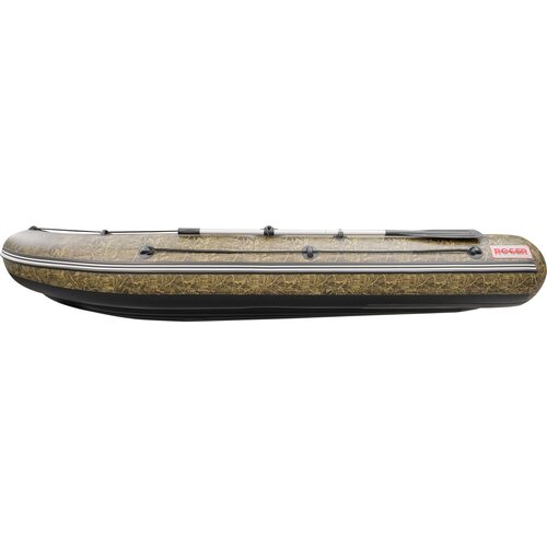Лодка ПВХ Roger Boat Sfera 3300 (безконусная, малый киль, камуфляж камыш/черный комби)