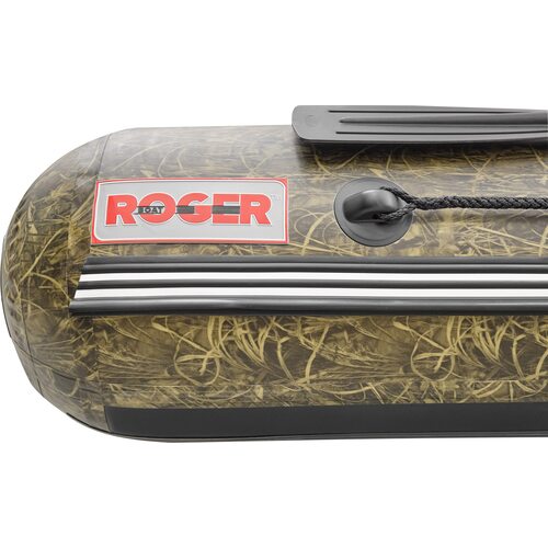 Лодка ПВХ Roger Boat Sfera 3300 (безконусная, малый киль, камуфляж камыш/черный комби)