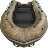 Лодка ПВХ Roger Boat Sfera 3800 (безконусная, средний киль, камуфляж камыш/черный комби)