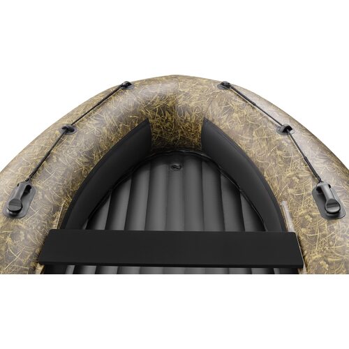 Лодка ПВХ Roger Boat Sfera 3800 (безконусная, средний киль, камуфляж камыш/черный комби)