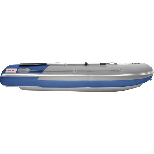 Лодка ПВХ Roger Boat Sfera 4200 (безконусная, средний киль, серый/синий комби)
