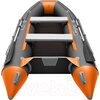 Лодка ПВХ Roger Boat Hunter 3000 (без киля, графит/оранжевый) Лодка ПВХ Roger Boat Hunter 3000 (без киля, графит/оранжевый)