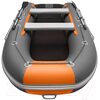 Лодка ПВХ Roger Boat Hunter 3000 (без киля, графит/оранжевый) Лодка ПВХ Roger Boat Hunter 3000 (без киля, графит/оранжевый)
