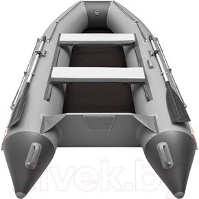 Лодка ПВХ Roger Boat Hunter 3000 (без киля, серый/графит)