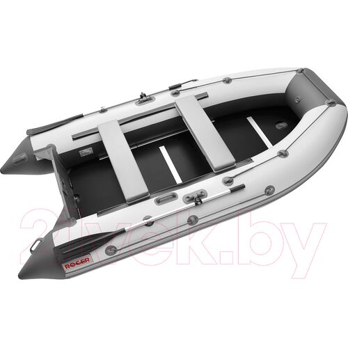 Лодка ПВХ Roger Boat Hunter Keel 3000 (малокилевая, белый/графит)