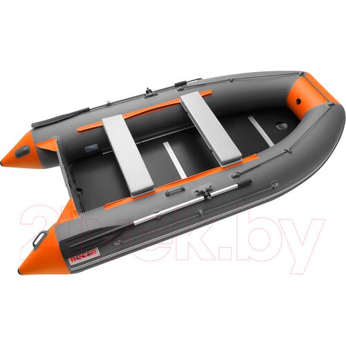 Лодка ПВХ Roger Boat Hunter Keel 3200 (малокилевая, графит/оранжевый) Лодка ПВХ Roger Boat Hunter Keel 3200 (малокилевая, графит/оранжевый)