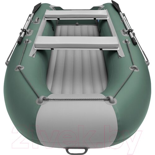 Лодка ПВХ Roger Boat Trofey 3300 (без киля, зеленый/серый) Лодка ПВХ Roger Boat Trofey 3300 (без киля, зеленый/серый)