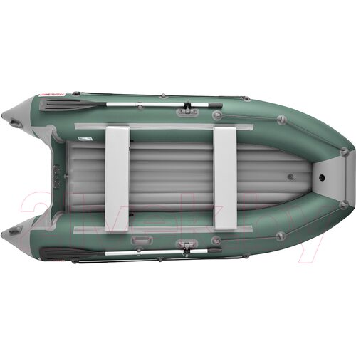 Лодка ПВХ Roger Boat Trofey 3300 (без киля, зеленый/серый) Лодка ПВХ Roger Boat Trofey 3300 (без киля, зеленый/серый)