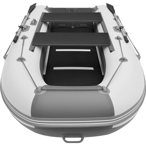 Лодка ПВХ Roger Boat Hunter keel 3200 (малокилевая, белый-графит комби)