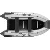 Лодка ПВХ Roger Boat Hunter keel 3200 (малокилевая, белый-графит комби)