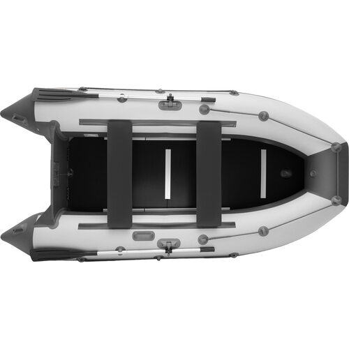 Лодка ПВХ Roger Boat Hunter keel 3200 (малокилевая, белый-графит комби)