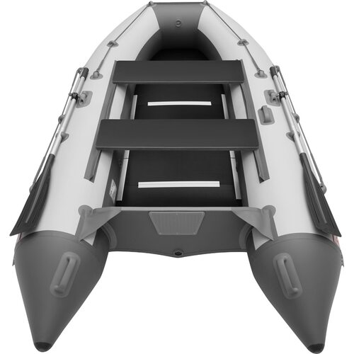 Лодка ПВХ Roger Boat Hunter keel 3200 (малокилевая, белый-графит комби)